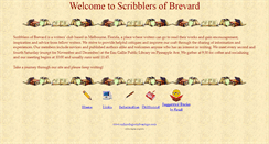 Desktop Screenshot of brevardscribblers.org